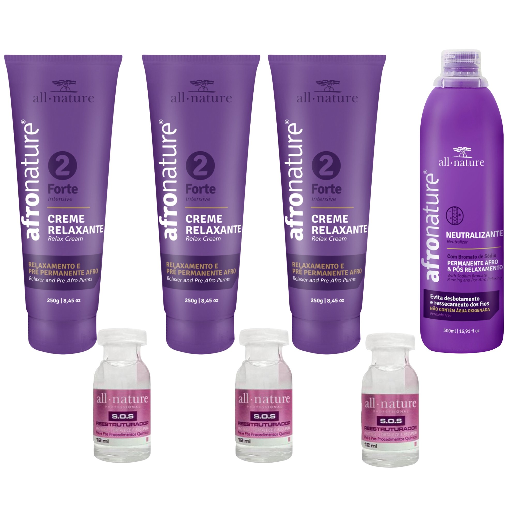 Kit Med Spa Terapia Capilar Com Lama Vulcânica