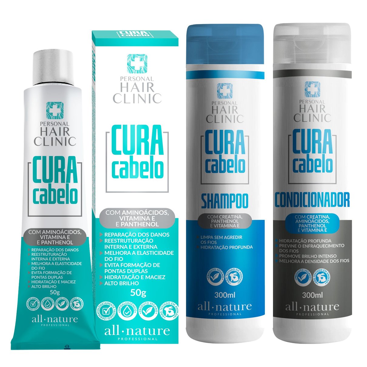 kit cura crem sh cond